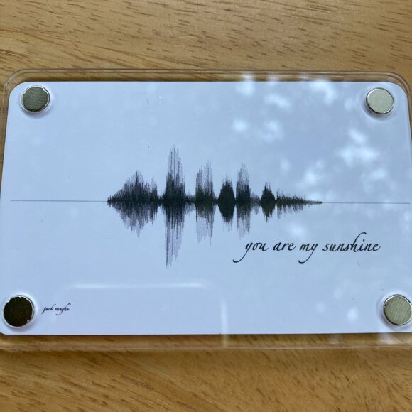 You Are My Sunshine Soundwave Magnet - Picture 3 of 6